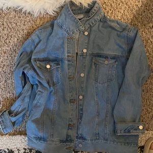Missguided Oversized Jean Jacket